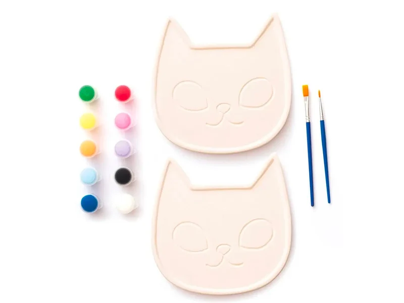 Kit Céramique Vides poche Chats - Graine Créative