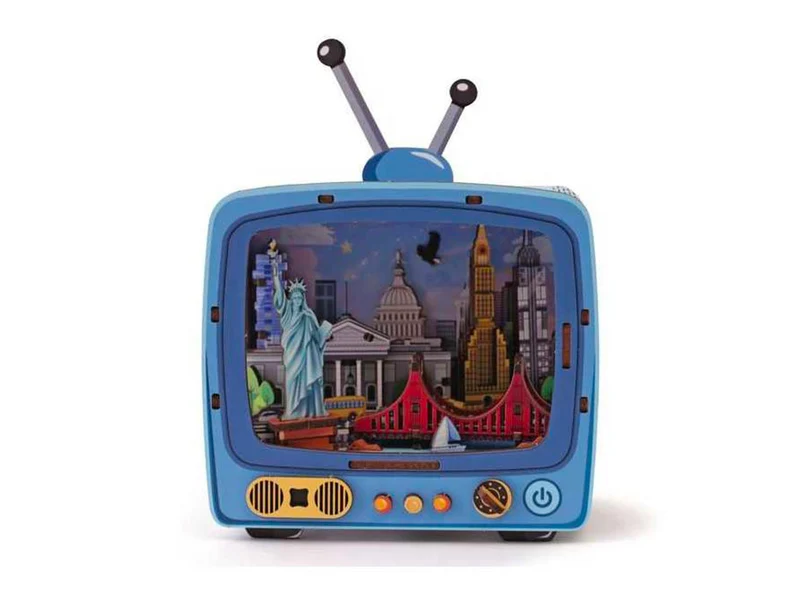 Maquette 3D Bois - Tv New York - Graine Créative