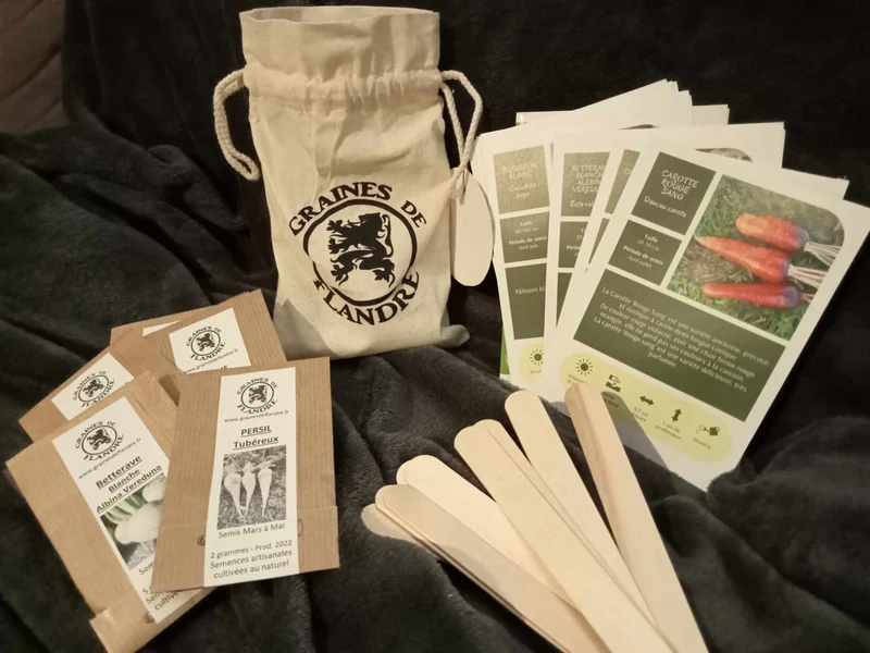 Coffret cadeau de graines "Biodiversité cultivée"