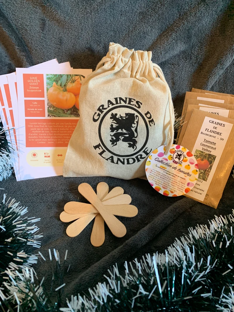 Coffret Cadeau Graines Collection de tomates