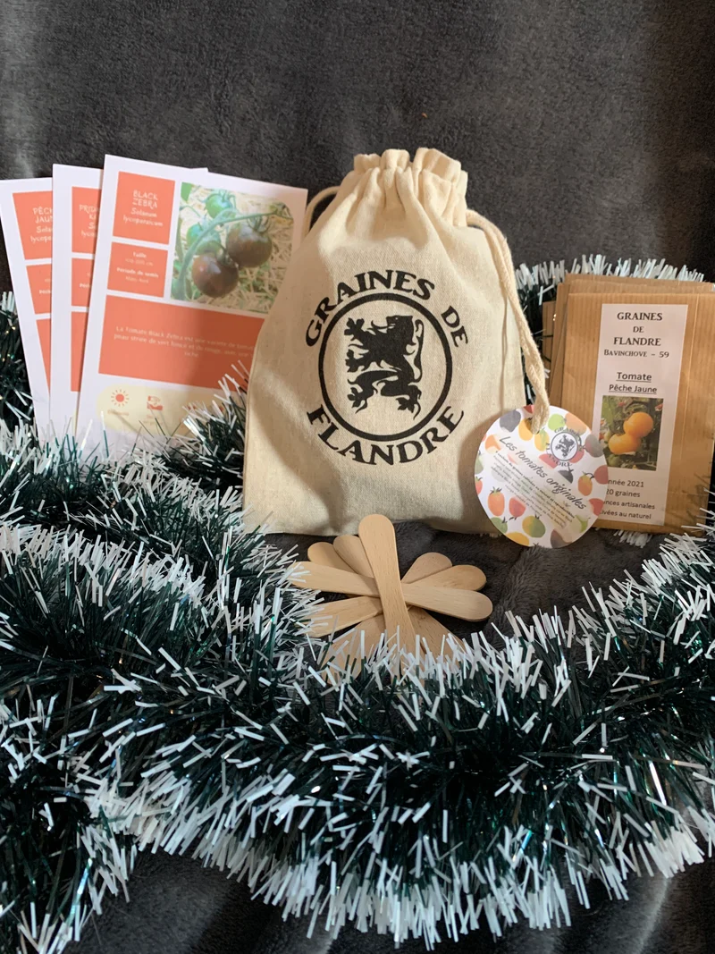 Coffret Cadeau Graines Tomates originales