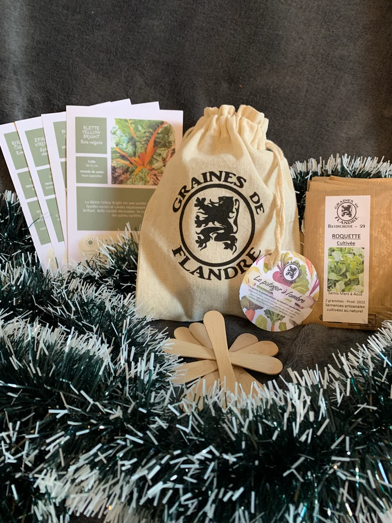 Coffret Cadeau Graines Potager à l'ombre
