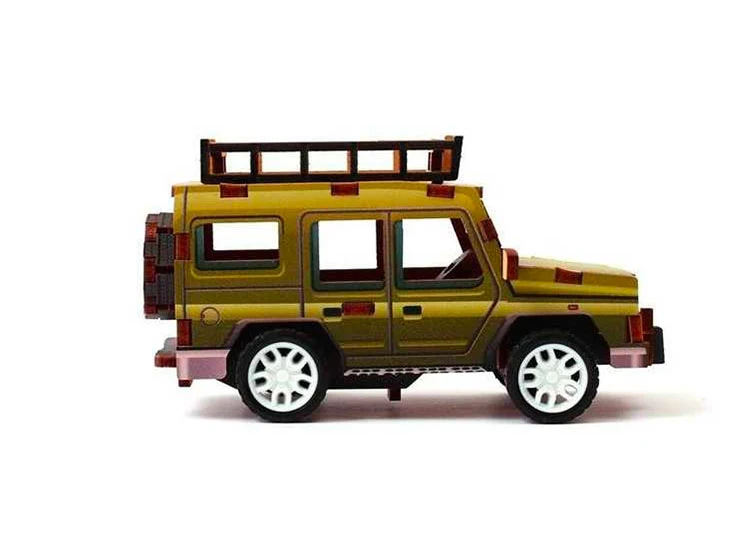 Maquette 3D Bois - Véhicule 4X4