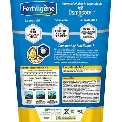 Engrais osmocote universel FERTILIGENE