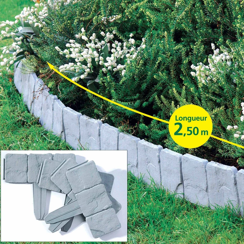 10 Bordures forme pavé