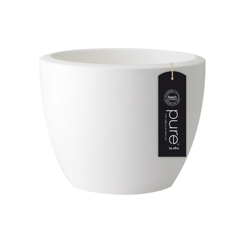 Pot Pure Soft Round blanc ELHO