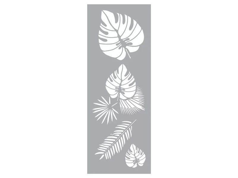 Pochoir Décor Tropical 15 x 40 - Graine Créative