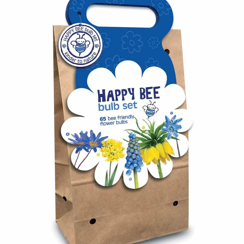 65 bulbes bleu/jaune attirant les abeilles