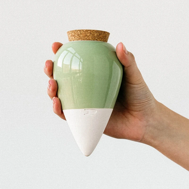 Olla hydradante vert