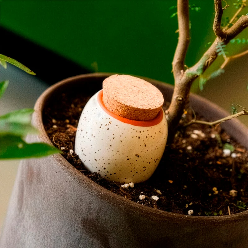 Olla hydratante blanc grainé