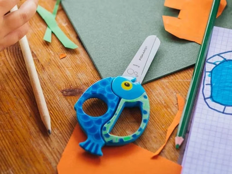 Ciseaux enfant Fiskars Poisson 13 cm -bouts ronds