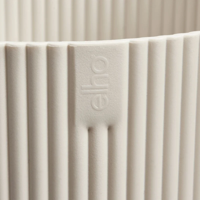 Cache-Pot Vibes fold rond Blanc lin ELHO
