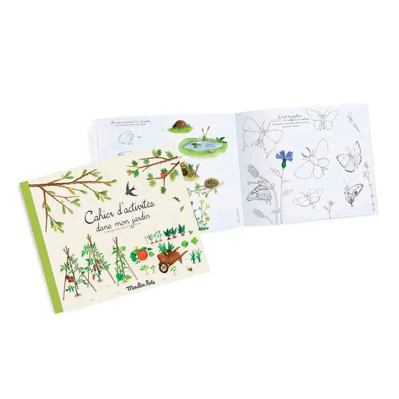 CAHIER D'ACTIVITES DANS MON JARDIN