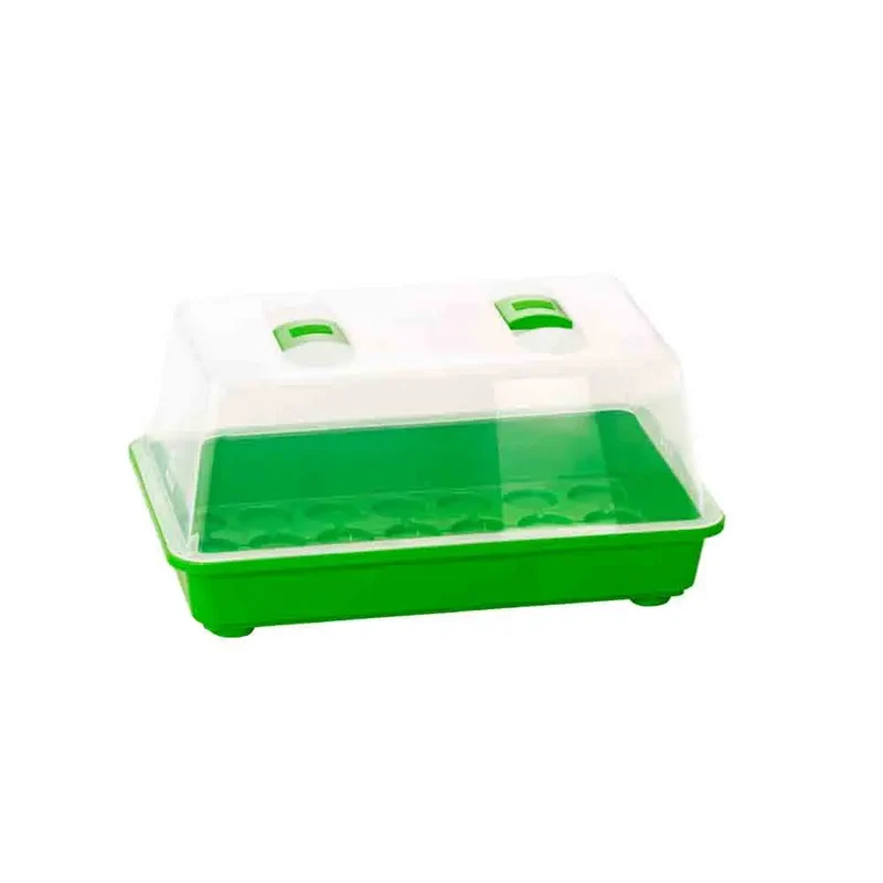 MINI-SERRE AVEC AÉRATIONS + NAPPE CHAUFFANTE