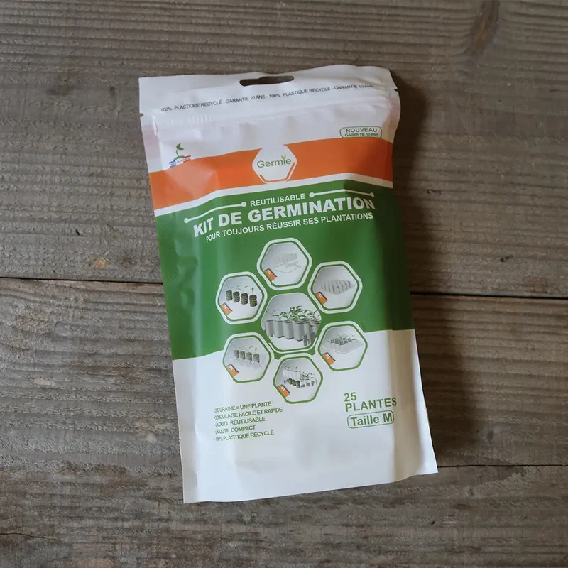 KIT DE GERMINATION 25 PLANTS GRAINES MOYENNES