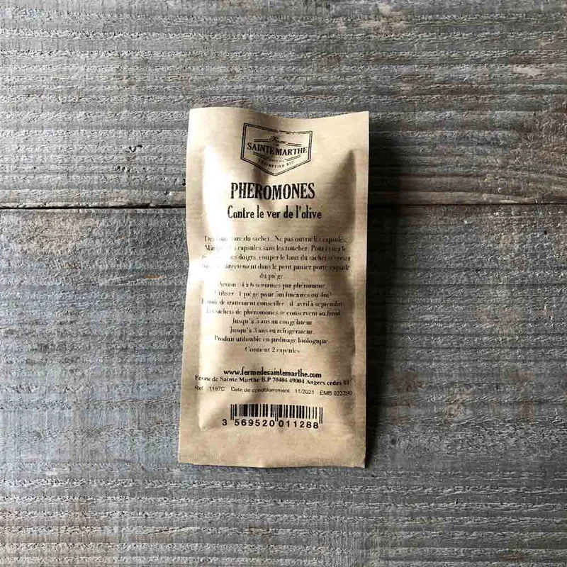 PHEROMONES CONTRE LE VER DE L’OLIVE