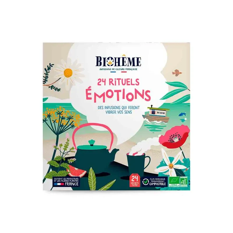 INFUSION BIOHÊME - CALENDRIER ÉMOTIONS