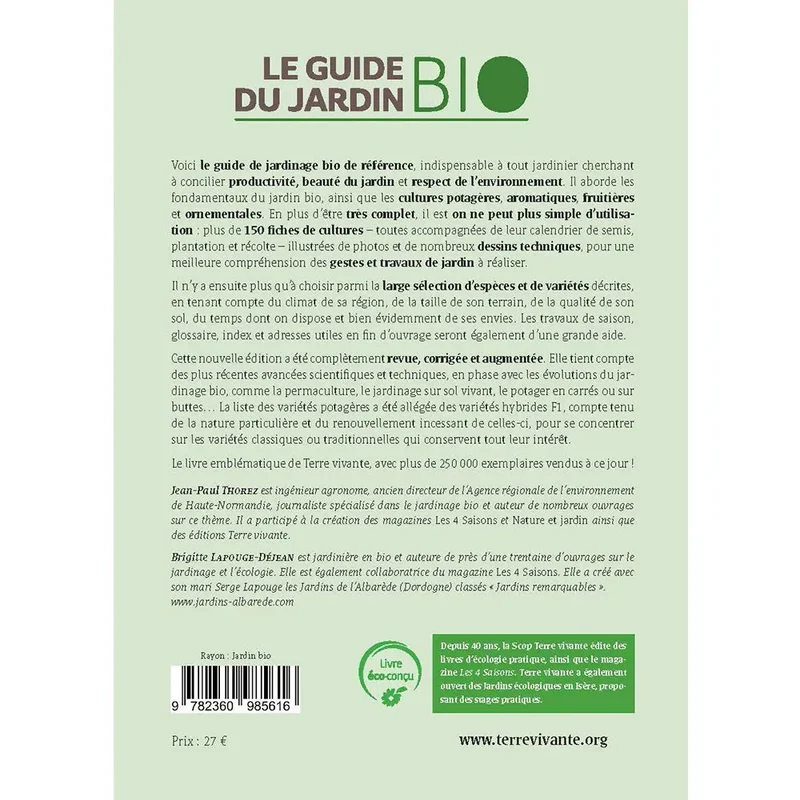 LE GUIDE DU JARDIN BIO