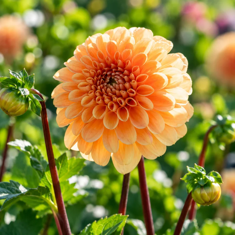 Bulbes de fleurs non-traité Dahlia ballon Ralphie calibre 1