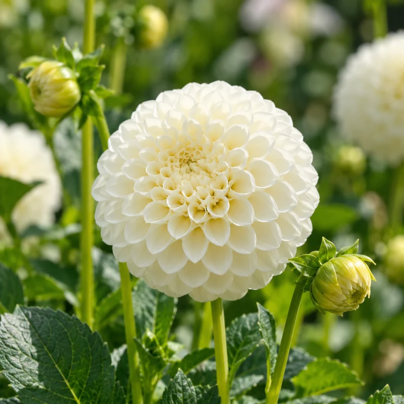 Bulbes de fleurs non-traité Dahlia ballon Ryecroft Jan calibre 1