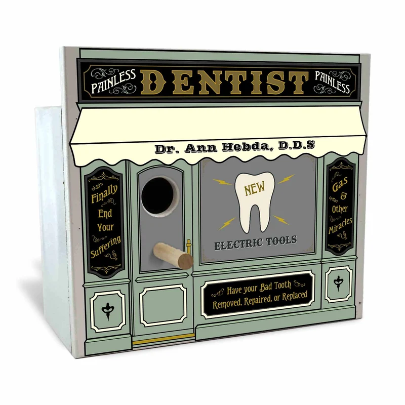 Dentist Birdhouse - Personalized
