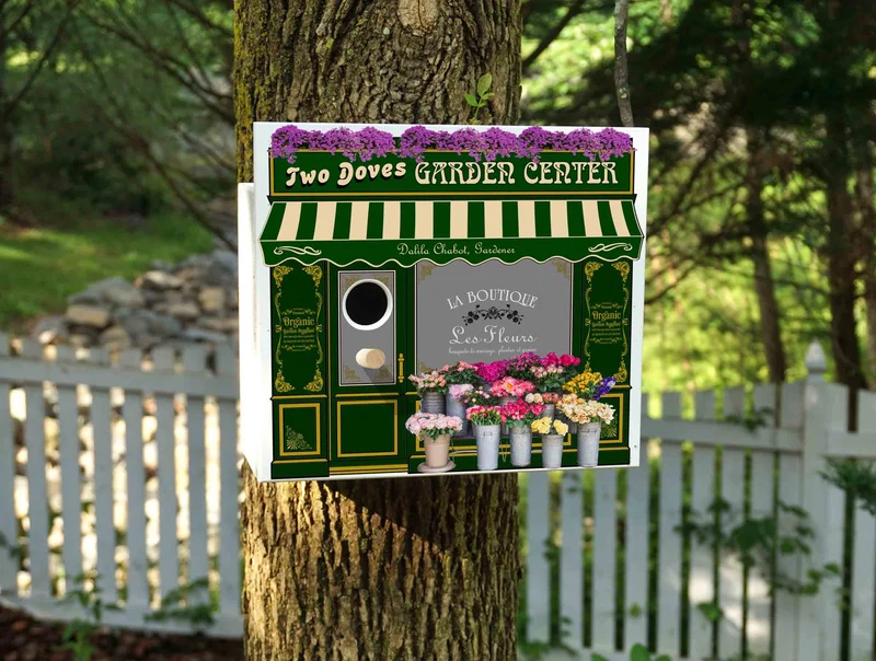 Garden Birdhouse - Personalized
