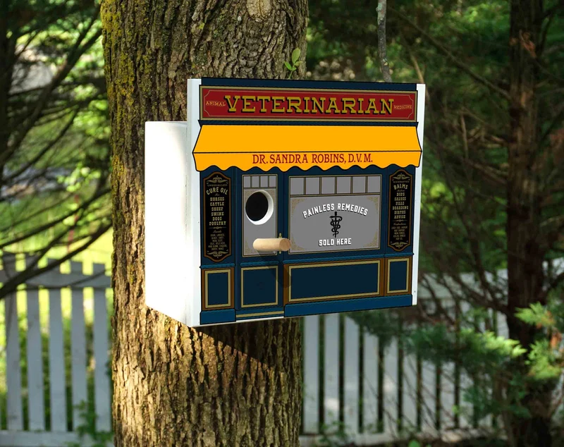 Veterinarian Birdhouse - Personalized