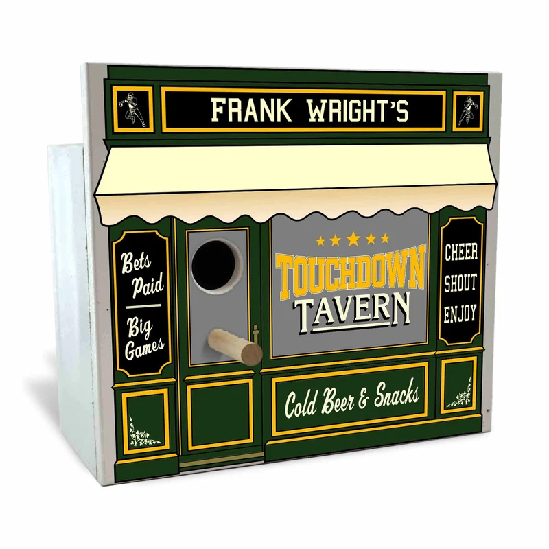 Touchdown Birdhouse - Personalized
