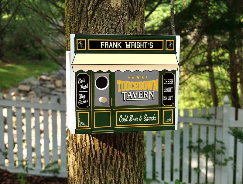 Touchdown Birdhouse - Personalized