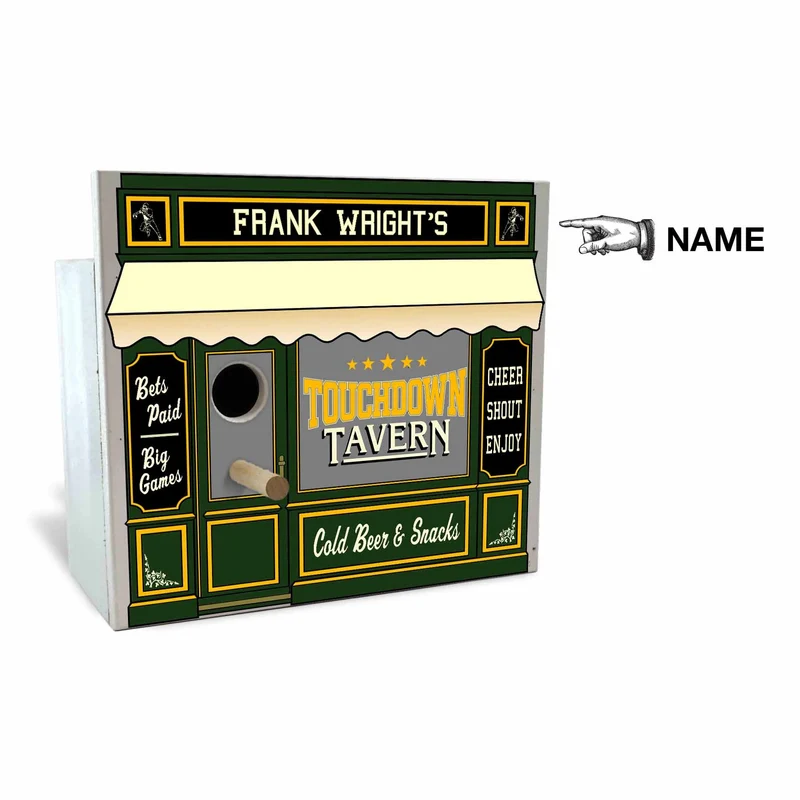 Touchdown Birdhouse - Personalized