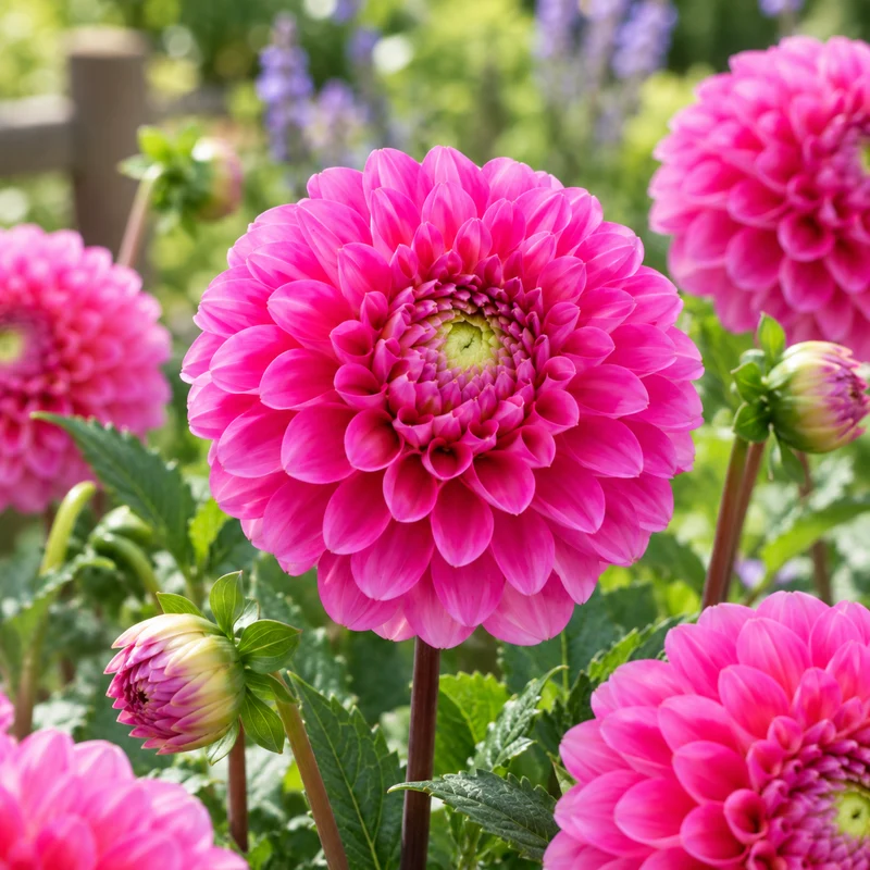 Bulbes de fleurs non-traité Dahlia ballon Happy Hour® calibre 1