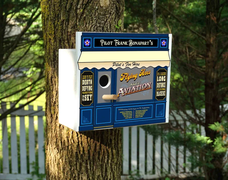 Aviation Birdhouse - Personalized