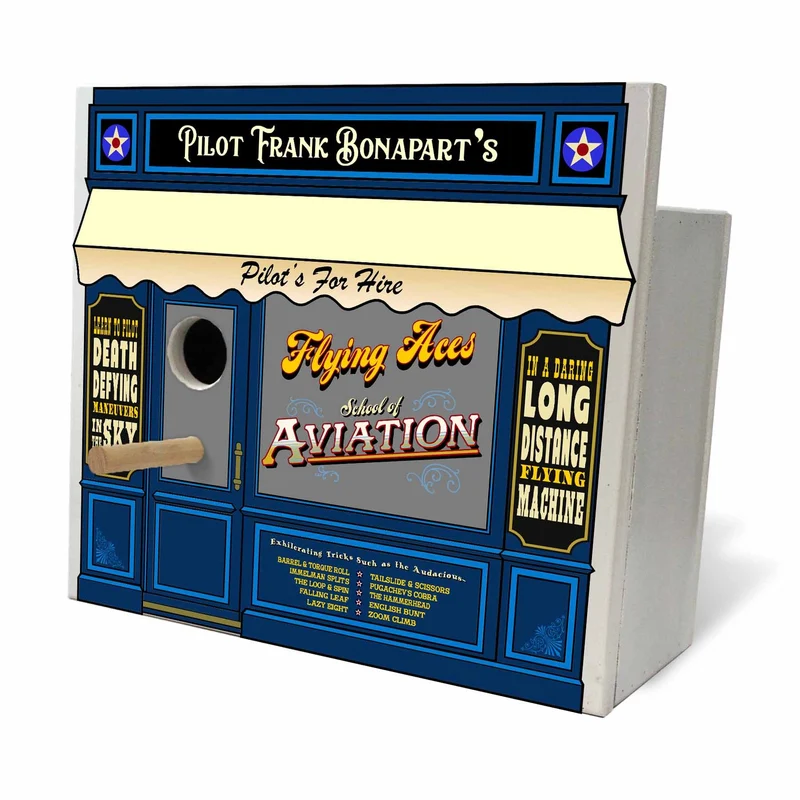 Aviation Birdhouse - Personalized