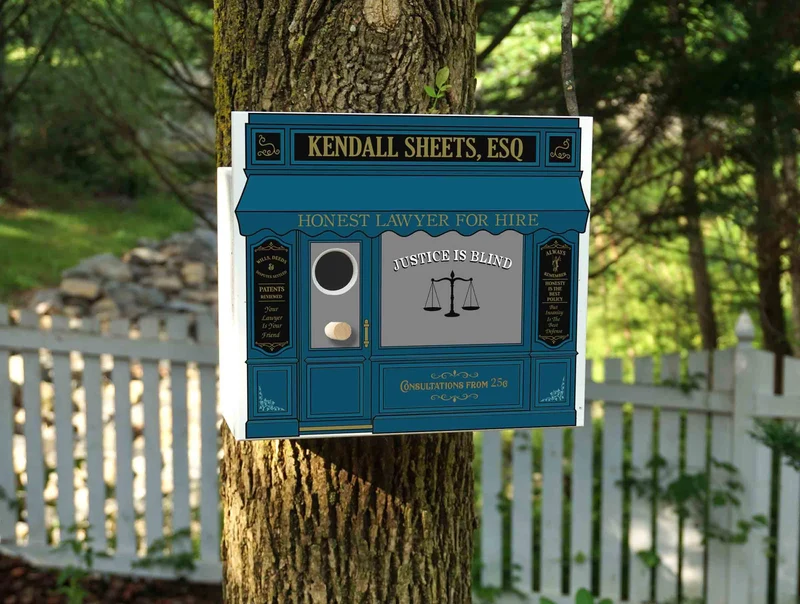 Lawyer Birdhouse - Personalized
