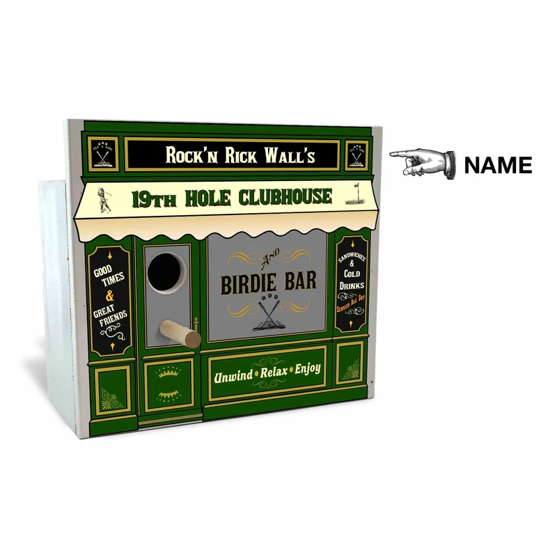 Golf Birdhouse - Personalized