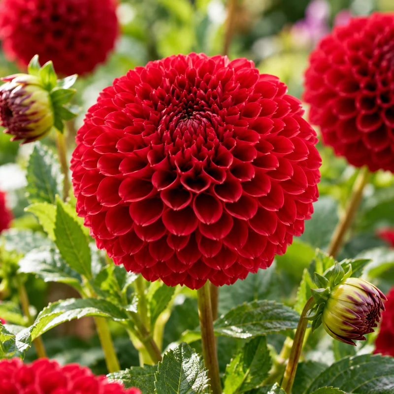 Bulbes de fleurs non-traité Dahlia ballon Jowey Mirella calibre 1