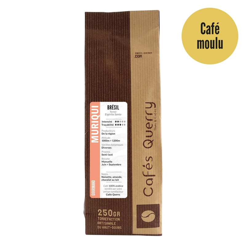 Café moulu , Brésil