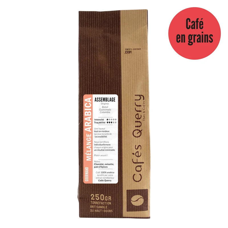 Café en grain , mélange Arabica