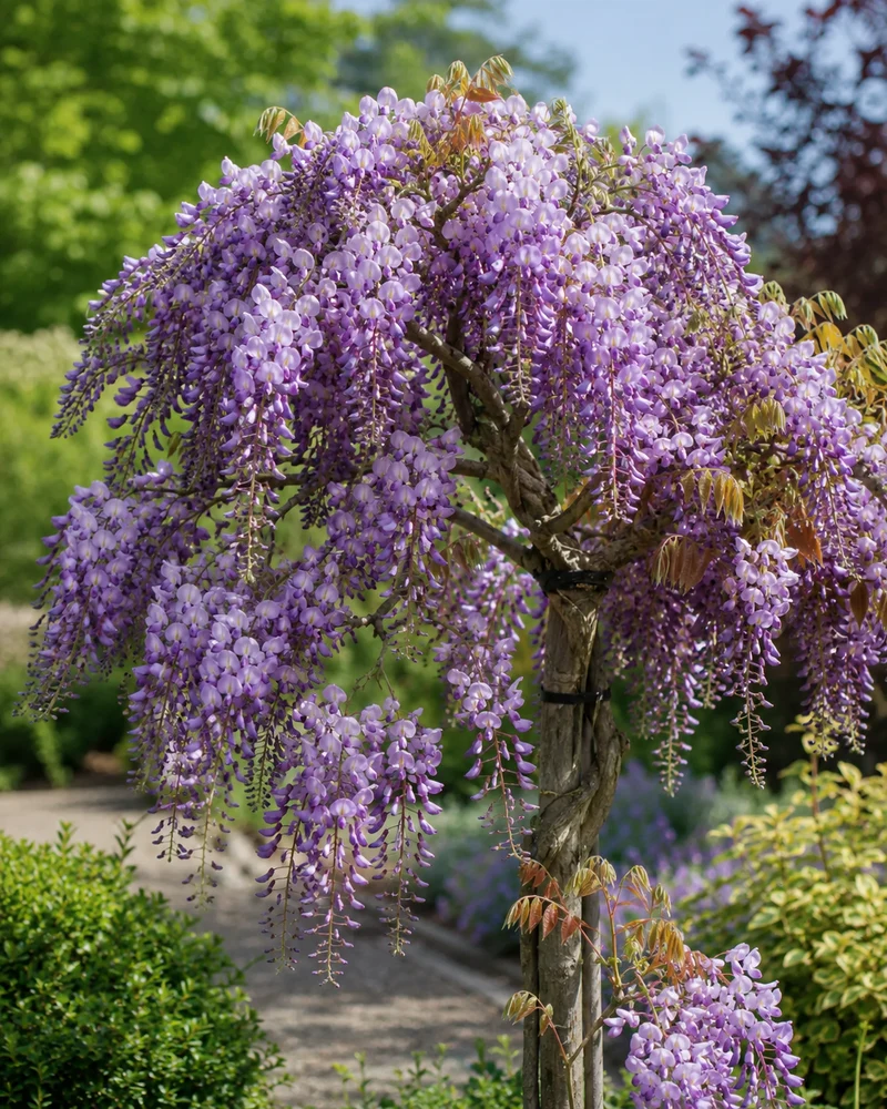 Glycine Grande Diva® Barbara ( Wisteria × venusta ‘MinwiKB25’)