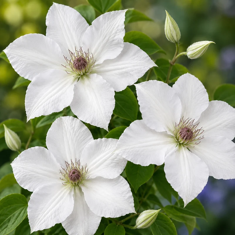 Clématite Guernsey Flute™ ( Clematis ‘EviGsy153’)