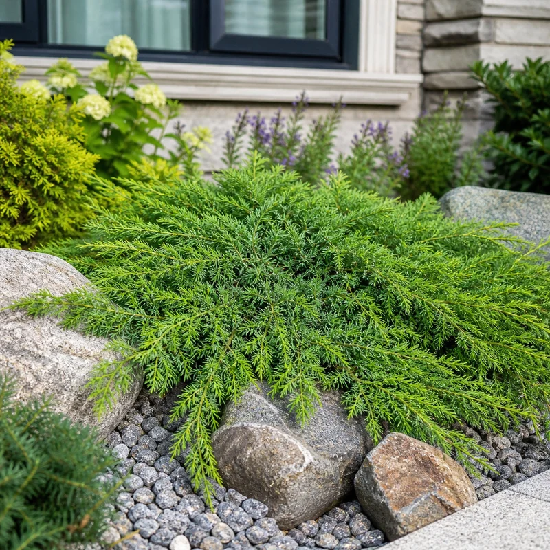 Genévrier ‘Green Carpet’ ( Juniperus communis ‘Green Carpet’)
