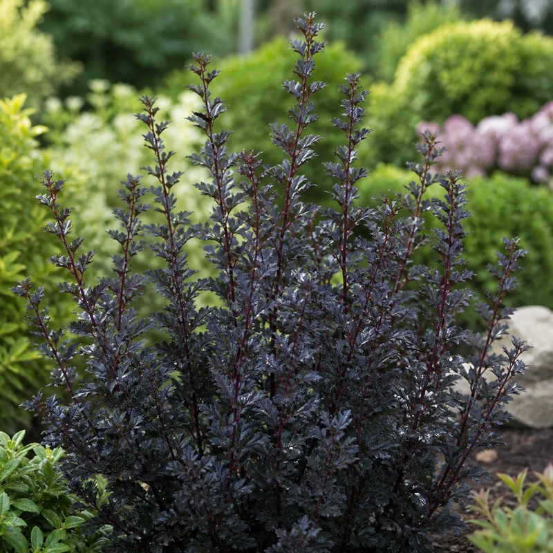 Physocarpe nain ‘Tiny Wine’ ( Physocarpus opulifolius ‘Tiny Wine’)