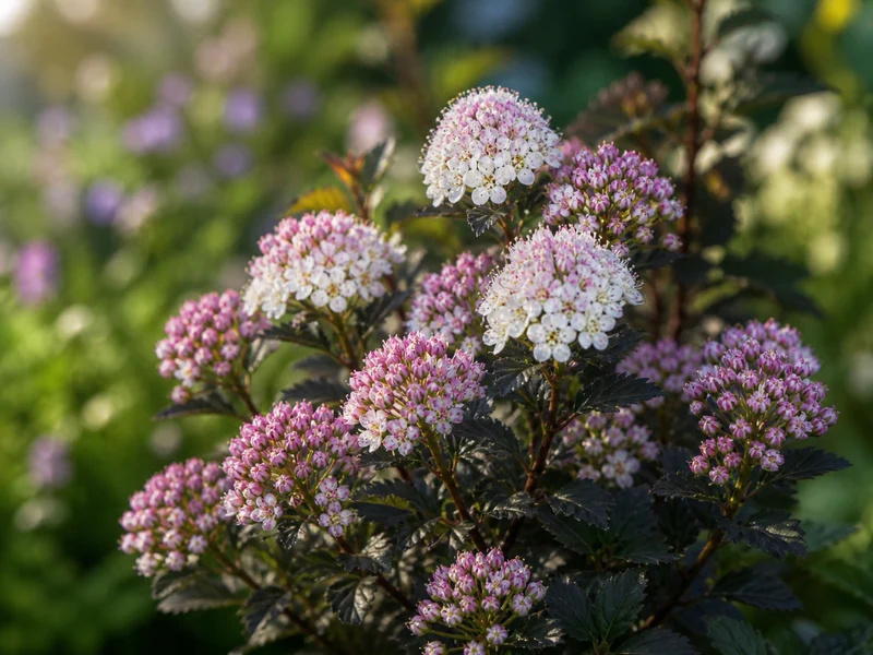 Physocarpe nain ‘Tiny Wine’ ( Physocarpus opulifolius ‘Tiny Wine’)
