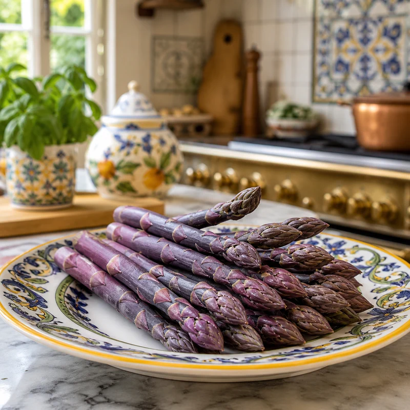 Asperge ‘Purple Passion’ (Asparagus officinalis ‘Purple Passion’)
