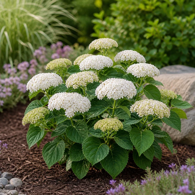 Hortensia ‘Invincibelle Wee White’ ( Hydrangea arborescens ‘Invincibelle Wee White’)