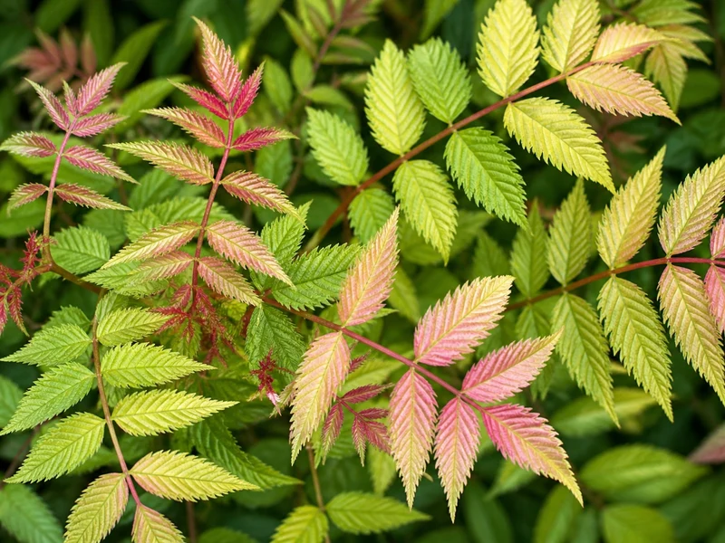 Sorbarie ‘Mr. Mustard’ ( Sorbaria sorbifolia ‘Mr. Mustard’)
