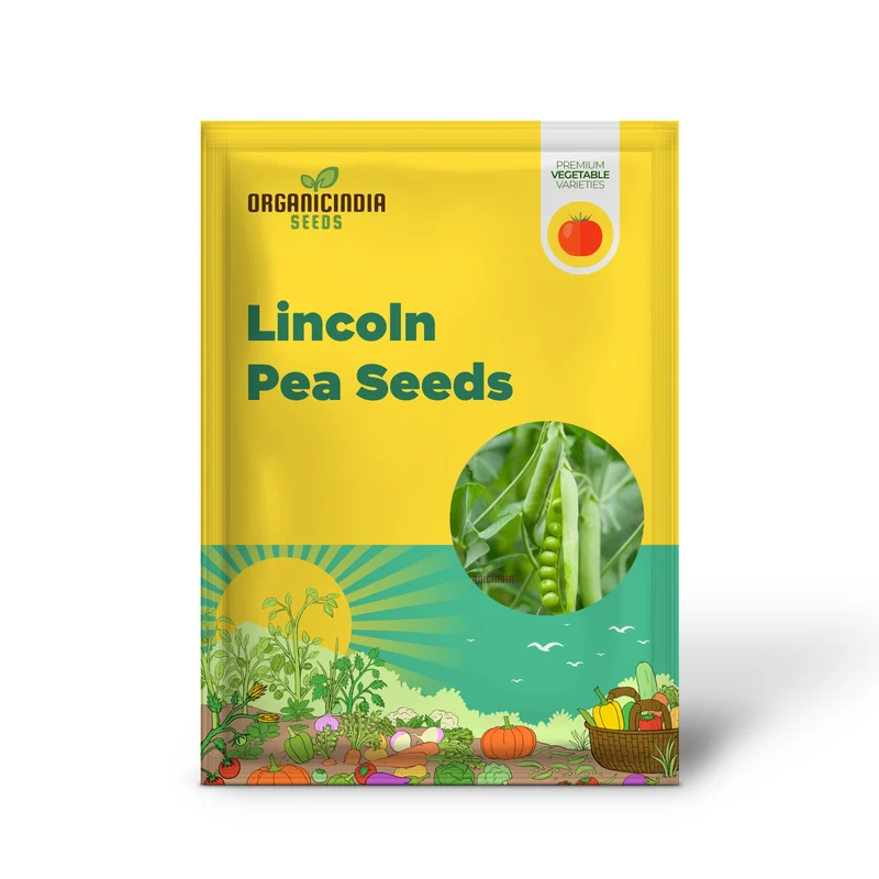Lincoln Pea Seeds (Heirloom, Organic, Non-GMO)