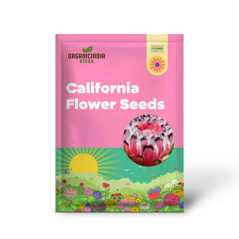 Semi-California Flower Seeds – Easy Grow Outdoor Garden Blooms