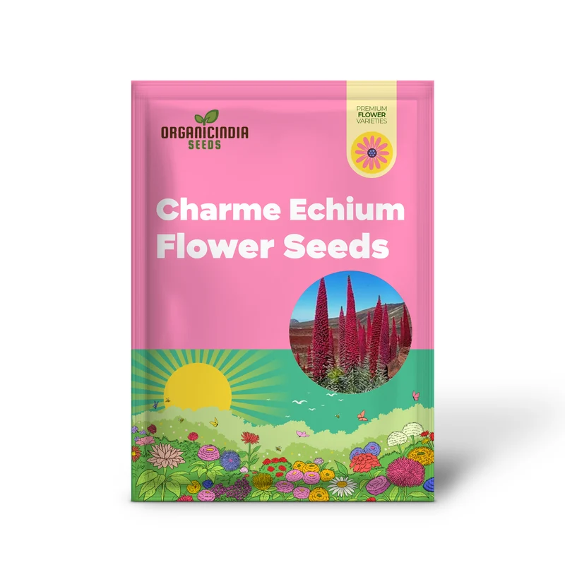 Echium Seeds (Charme Echium Vulgare Seeds) - Vibrant Blue Wildflower Blooms for Gardens