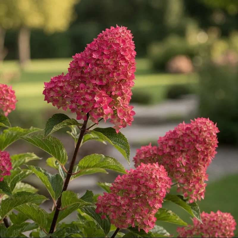 Hydrangéa ‘Spring Sizzle’ ( Hydrangea paniculata ‘Spring Sizzle’)